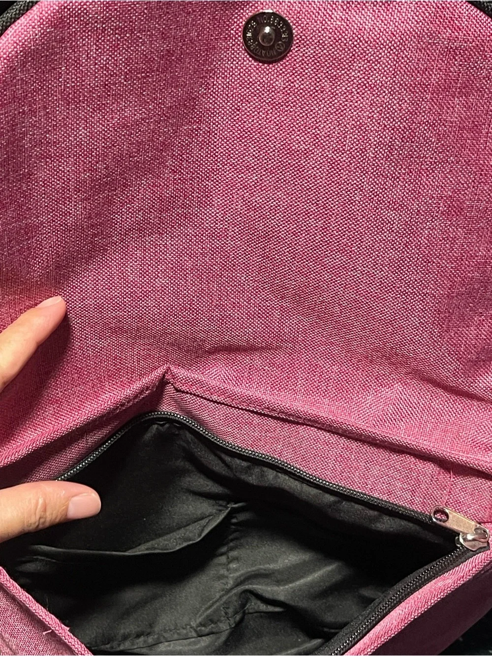 Sanrio My Melody Embroidered Messenger Bag Pink NWT Yasuda Tsusho Japan